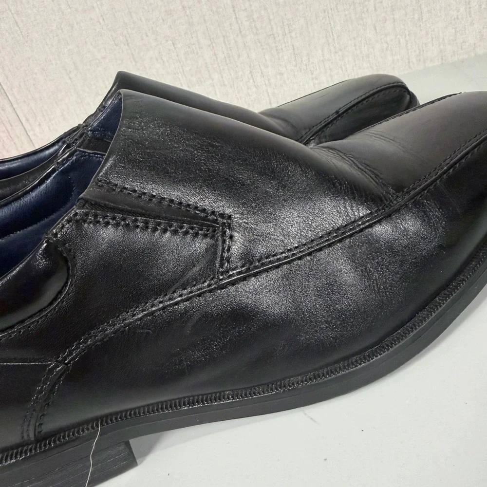 DOCKERS‎ Comfort Zone Men's Size 10M Classic Black Loafers Nice Dress Shoes Exc